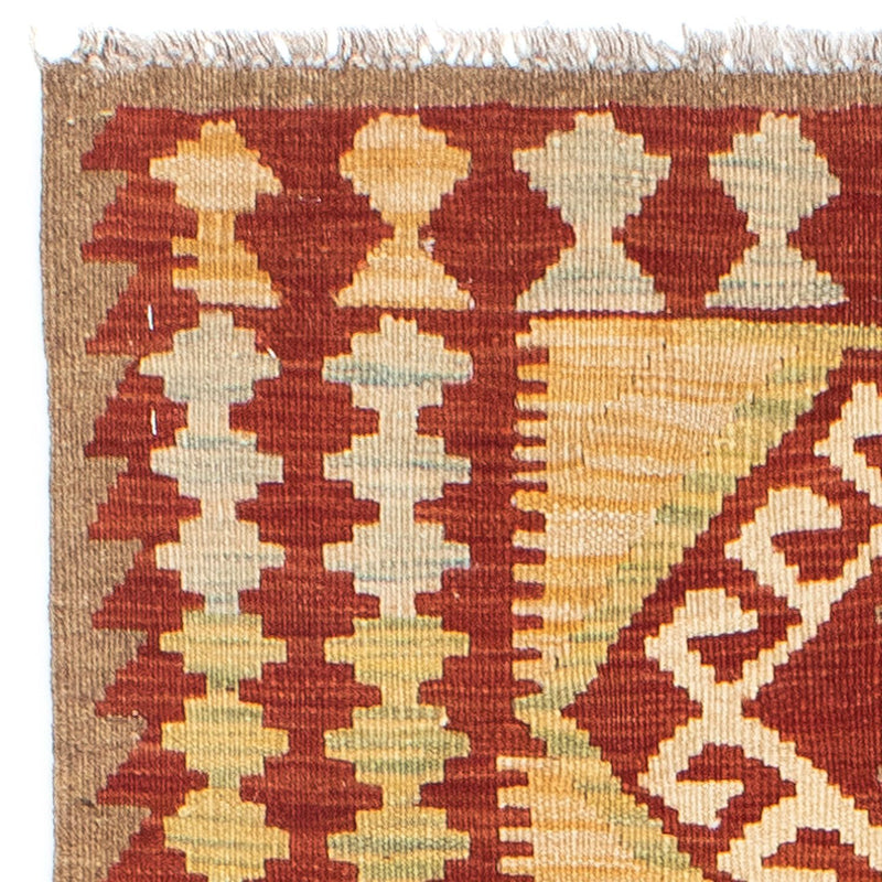 Runner Kelim Rug - Oriental - 196 x 78 cm - beige