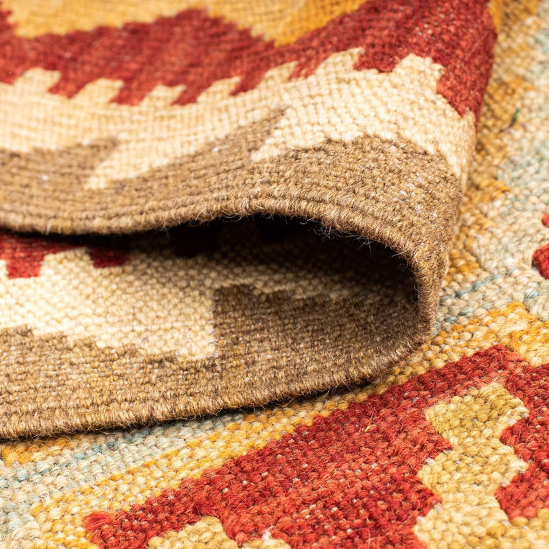 Runner Kelim Rug - Oriental - 196 x 76 cm - light brown