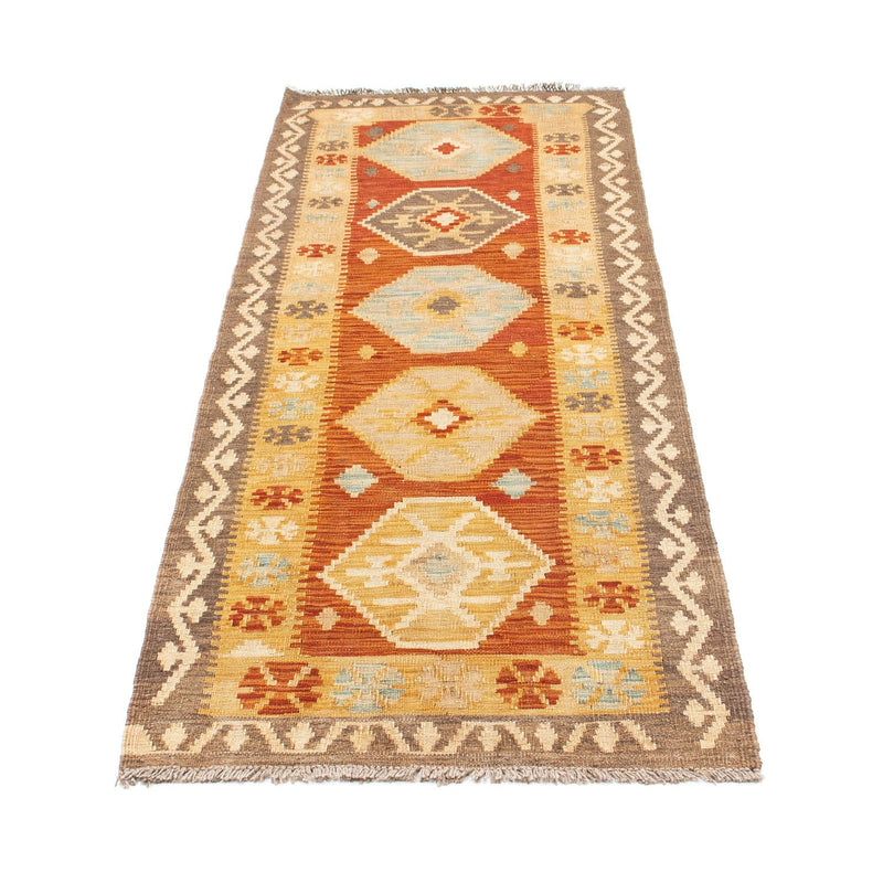 Runner Kelim Rug - Oriental - 203 x 70 cm - beige