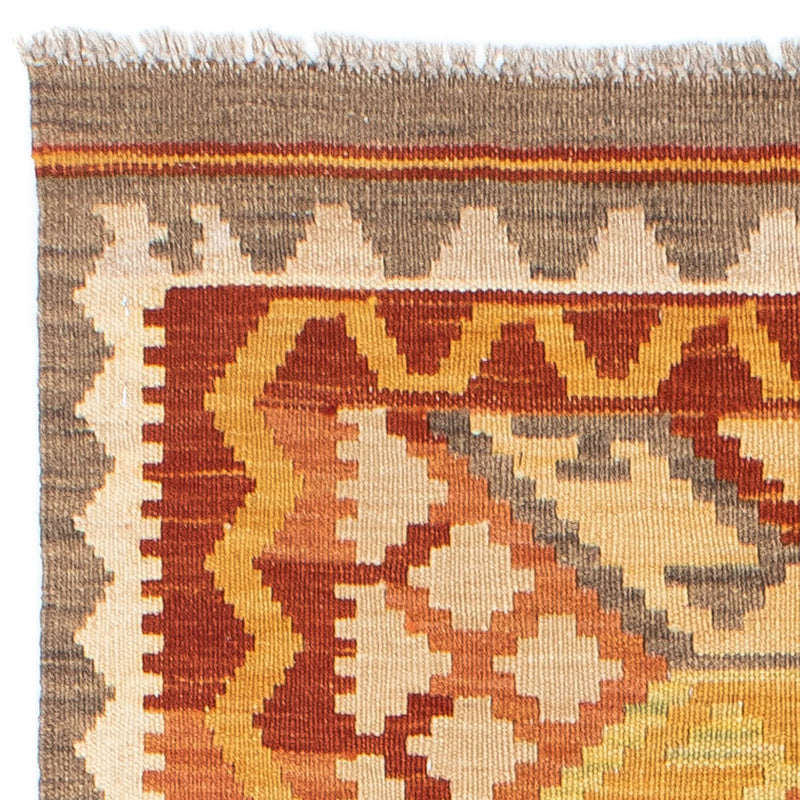 Runner Kelim Rug - Oriental - 202 x 76 cm - beige