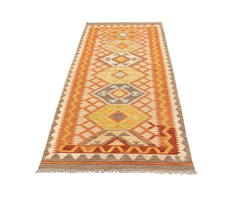 Runner Kelim Rug - Oriental - 202 x 76 cm - beige