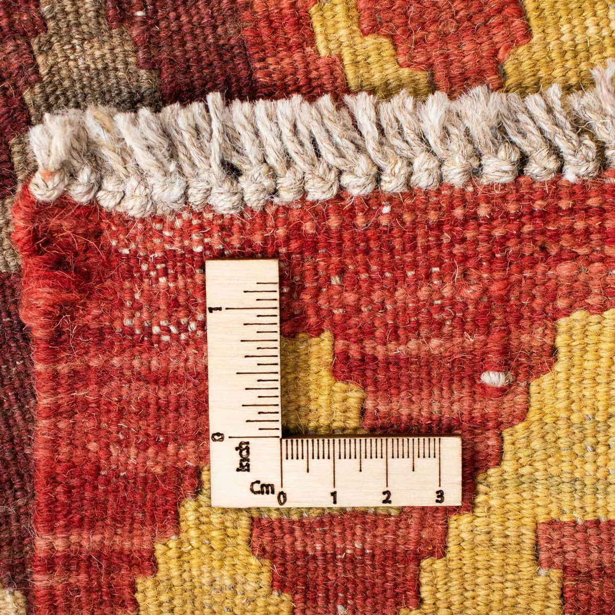 Runner Kelim Rug - Oriental - 204 x 77 cm - red