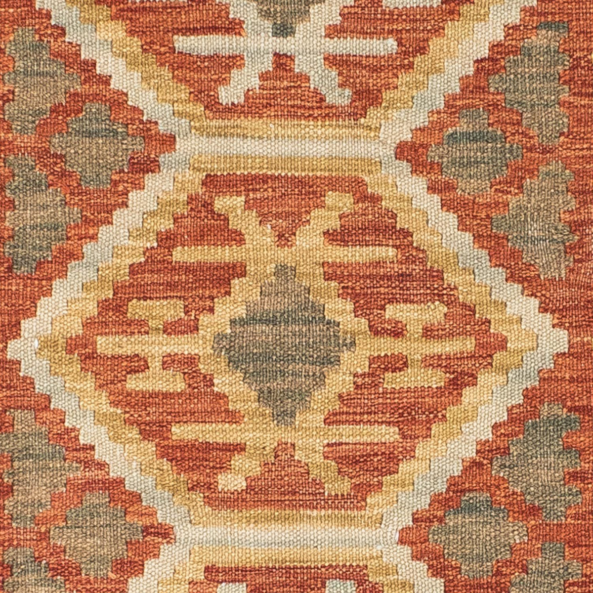 Runner Kelim Rug - Oriental - 195 x 75 cm - beige