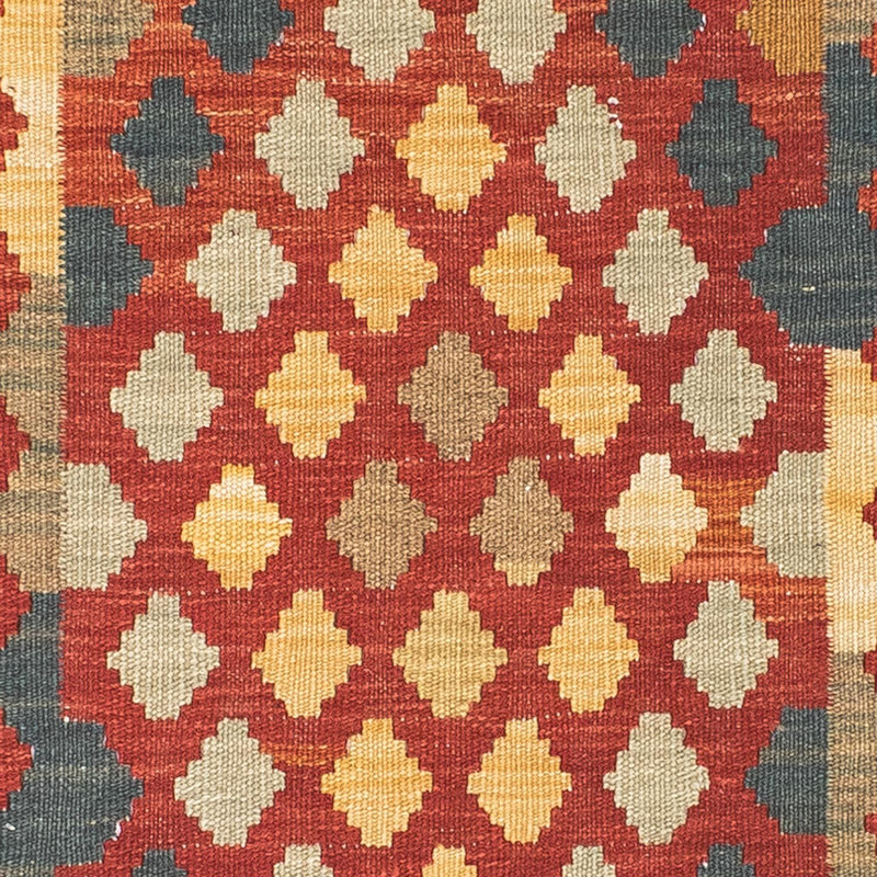 Runner Kelim Rug - Oriental - 198 x 74 cm - light red