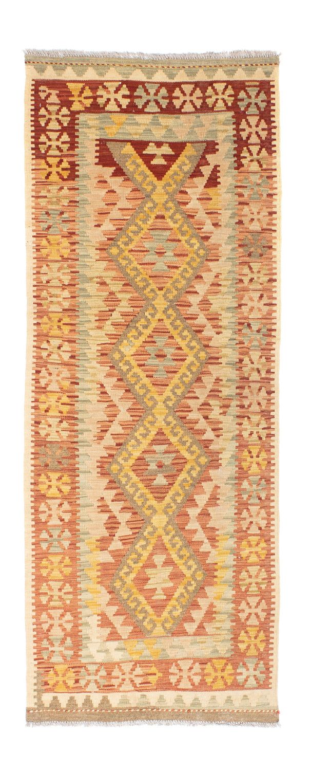 Runner Kelim Rug - Oriental - 197 x 72 cm - beige