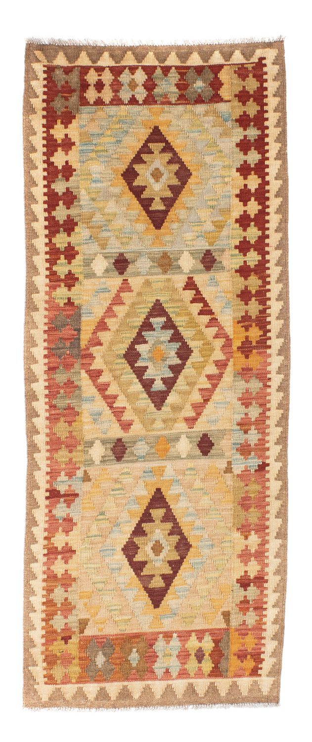 Runner Kelim Rug - Oriental - 198 x 75 cm - beige