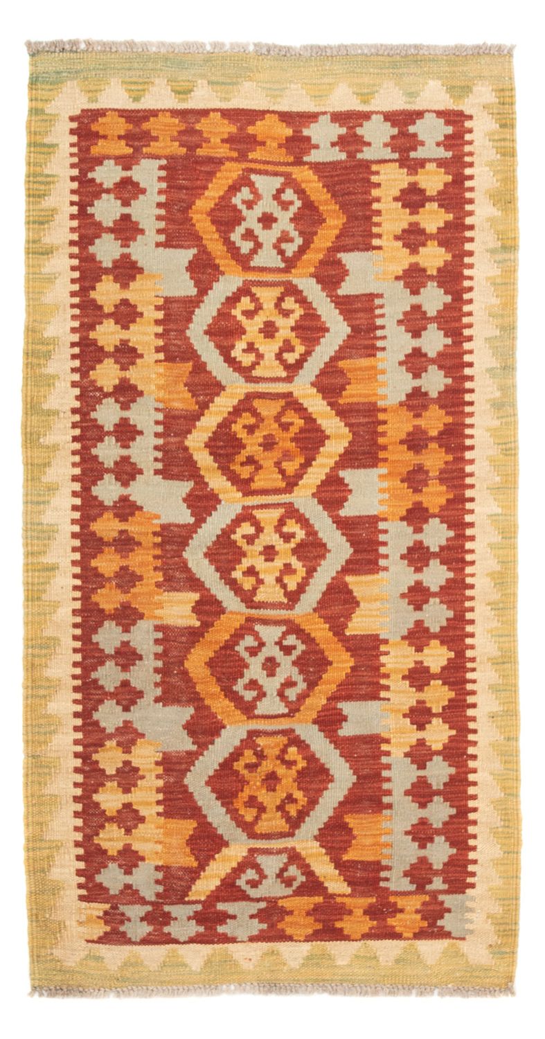 Kelim Rug - Splash - 124 x 65 cm - multicolored