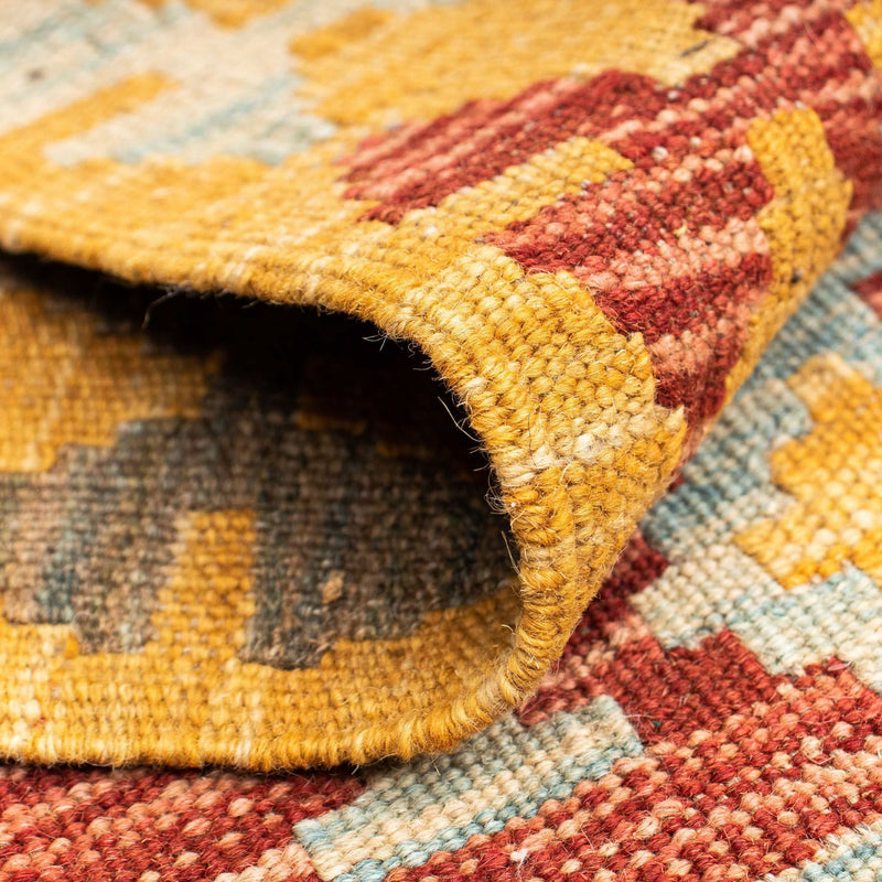 Runner Kelim Rug - Oriental - 202 x 72 cm - multicolored