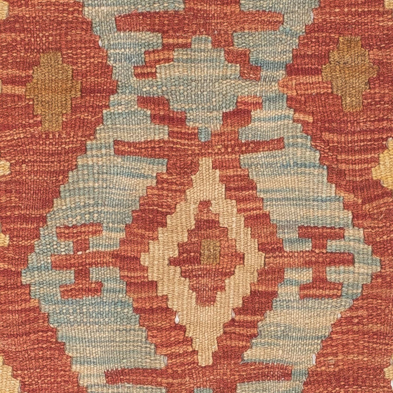 Runner Kelim Rug - Splash - 202 x 65 cm - multicolored