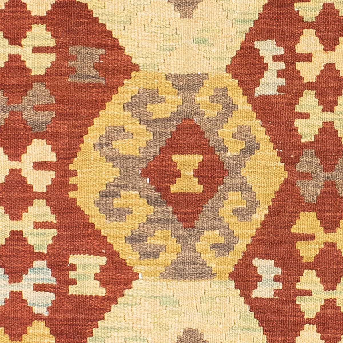 Runner Kelim Rug - Oriental - 195 x 67 cm - rust