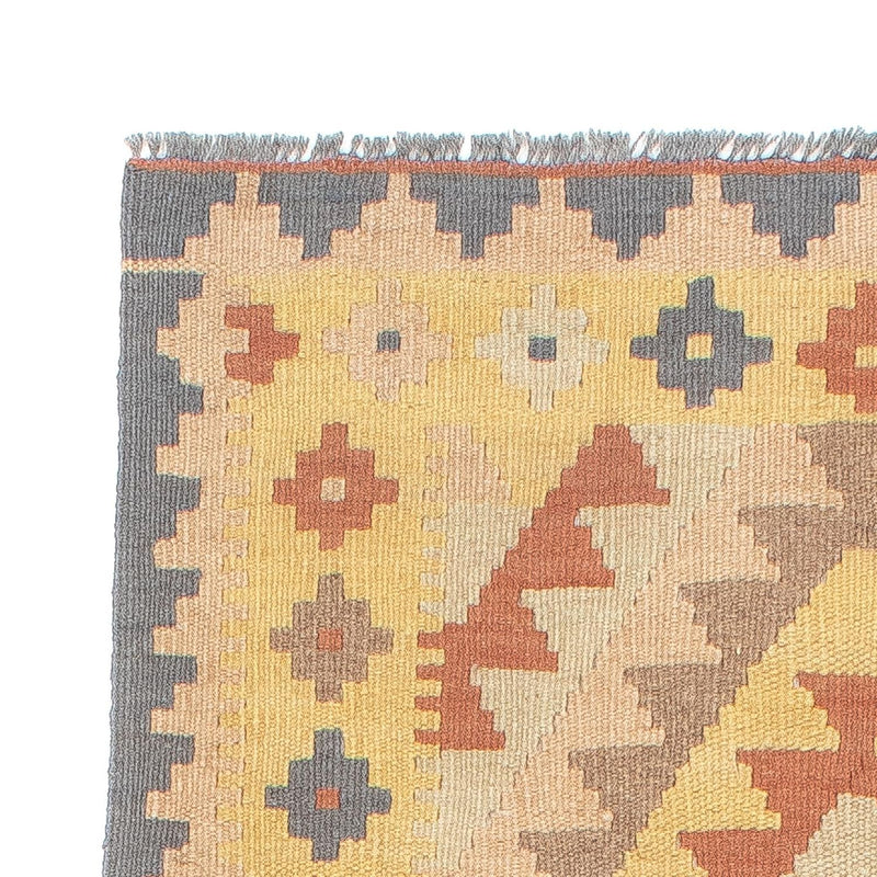 Runner Kelim Rug - Splash - 200 x 62 cm - multicolored