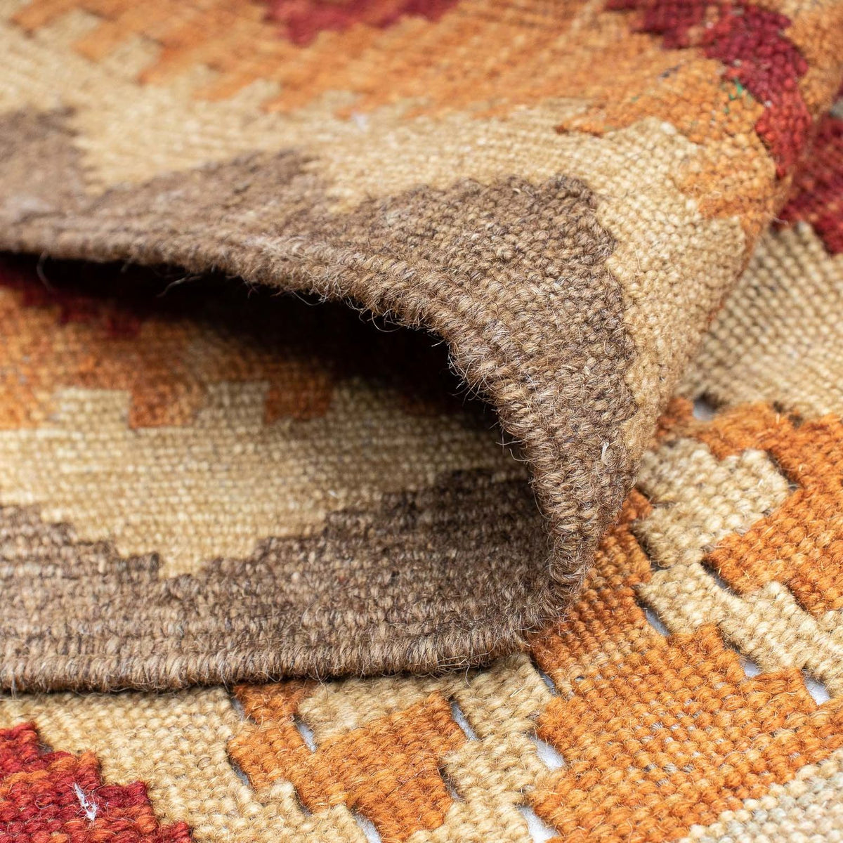 Runner Kelim Rug - Splash - 196 x 63 cm - multicolored