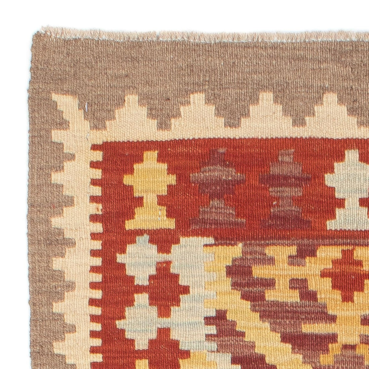 Runner Kelim Rug - Splash - 203 x 63 cm - multicolored