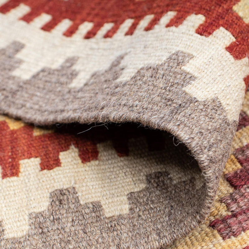 Runner Kelim Rug - Splash - 203 x 63 cm - multicolored