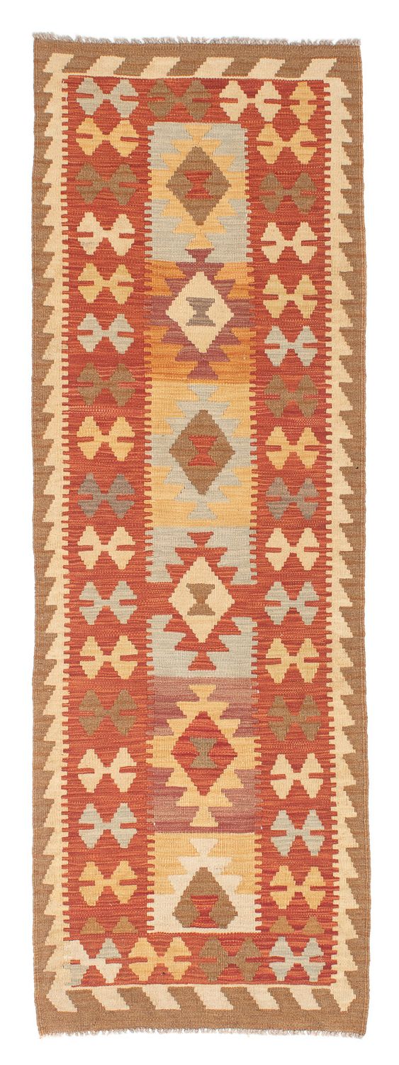 Runner Kelim Rug - Splash - 198 x 62 cm - multicolored