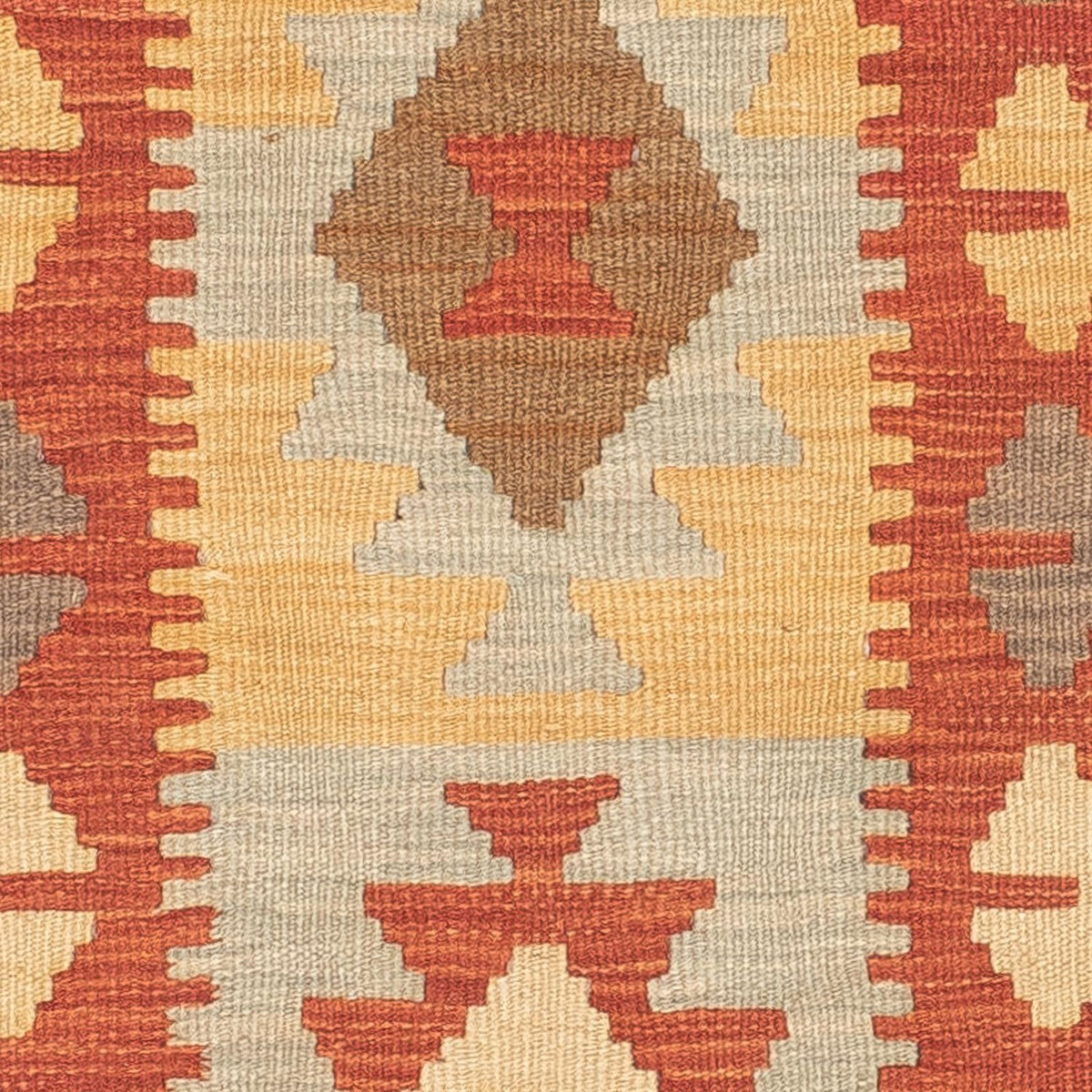 Runner Kelim Rug - Splash - 198 x 62 cm - multicolored