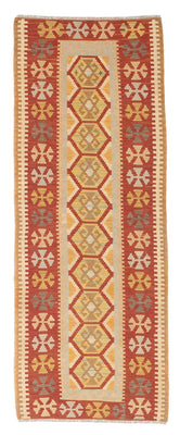 Runner Kelim Rug - Splash - 192 x 68 cm - multicolored