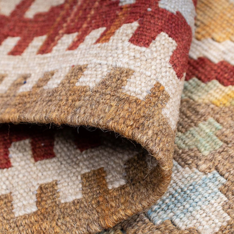 Runner Kelim Rug - Splash - 192 x 68 cm - multicolored