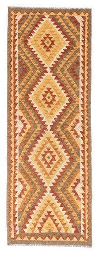 Runner Kelim Rug - Oriental - 192 x 69 cm - light brown