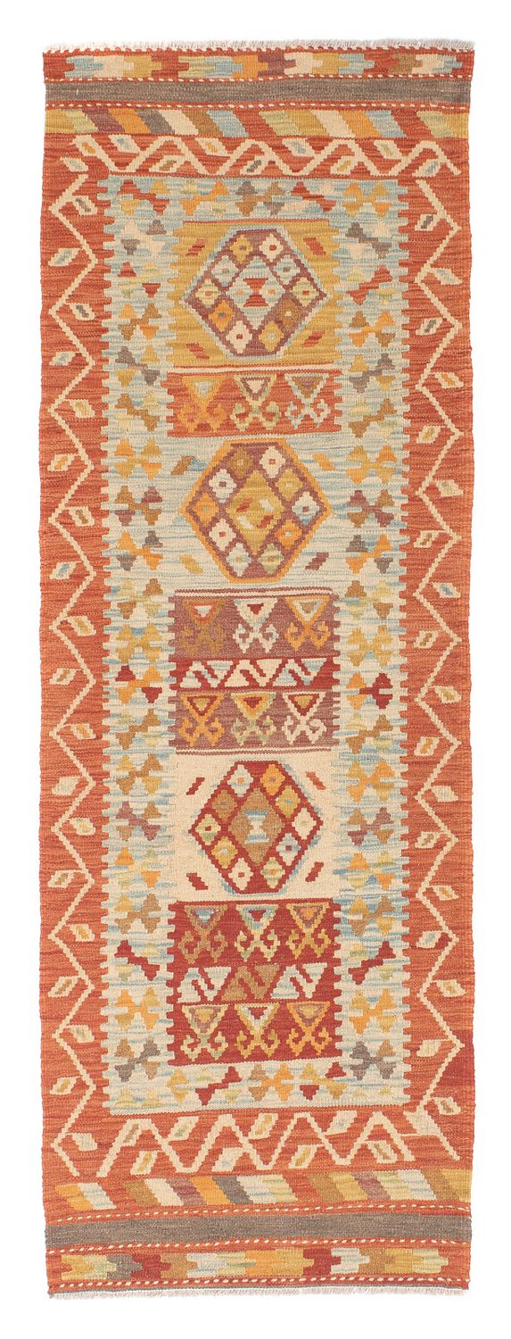 Runner Kelim Rug - Splash - 194 x 65 cm - multicolored