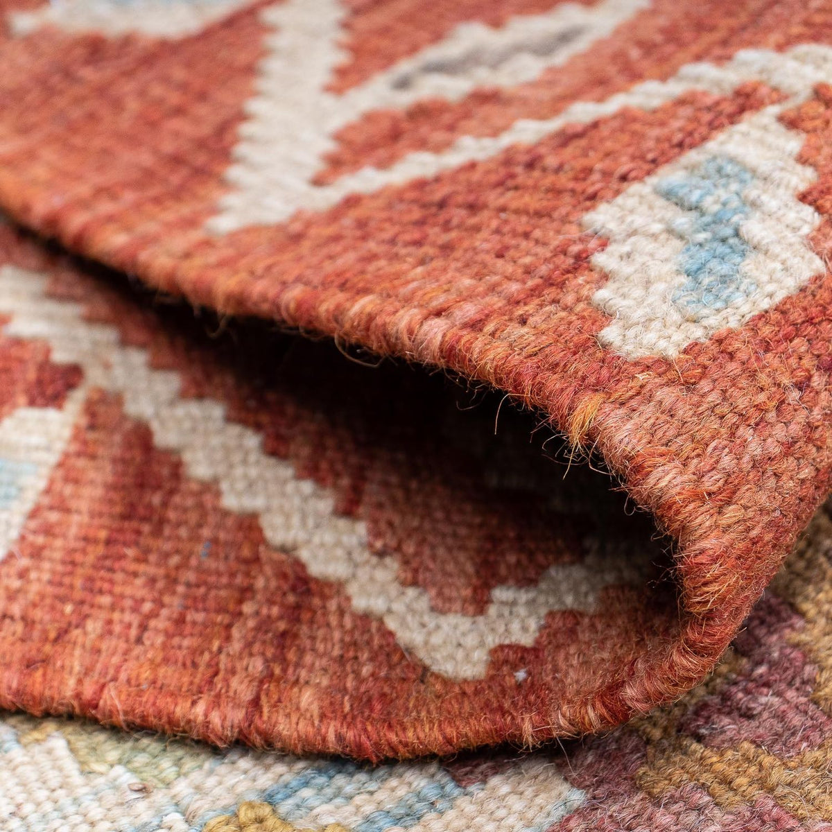 Runner Kelim Rug - Splash - 194 x 65 cm - multicolored