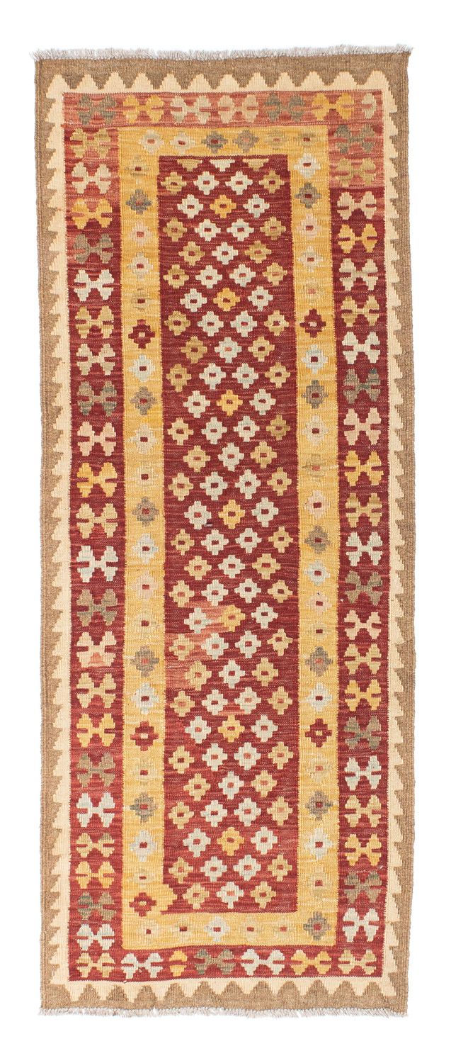 Runner Kelim Rug - Oriental - 197 x 73 cm - rust