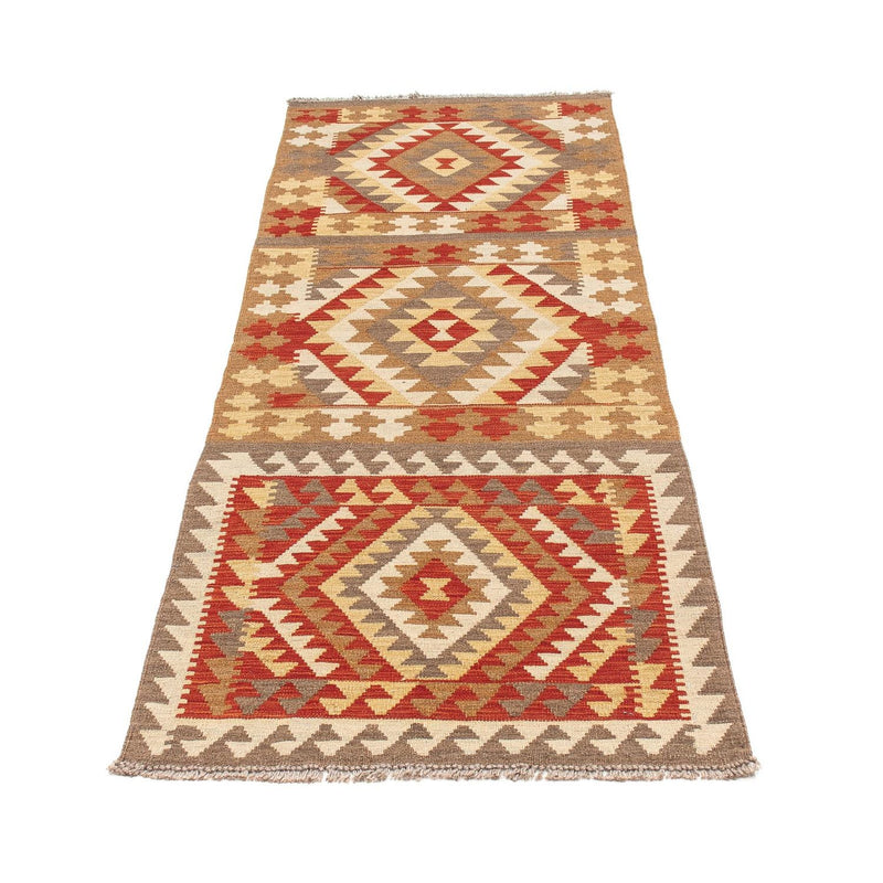 Runner Kelim Rug - Splash - 193 x 68 cm - multicolored