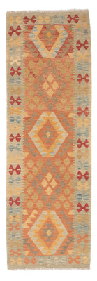 Runner Kelim Rug - Splash - 199 x 64 cm - multicolored