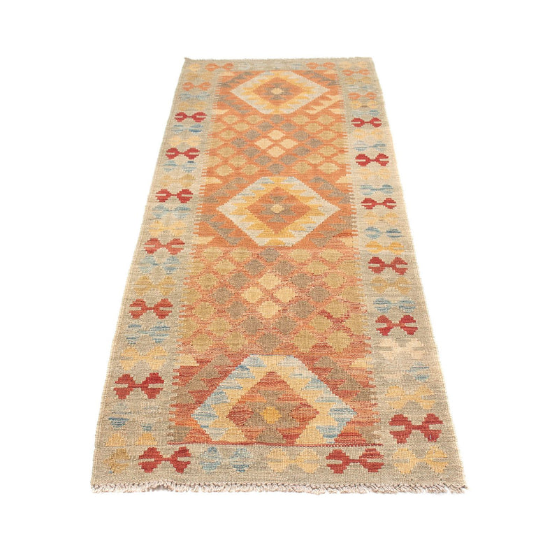 Runner Kelim Rug - Splash - 199 x 64 cm - multicolored