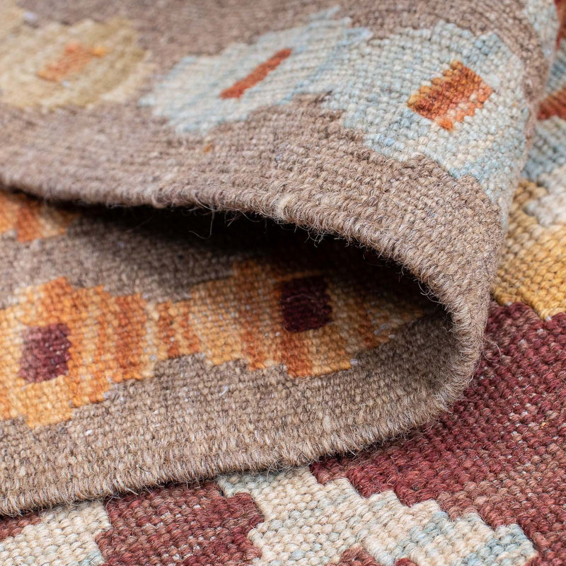 Runner Kelim Rug - Splash - 204 x 65 cm - multicolored