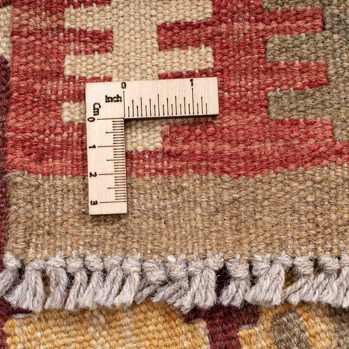 Runner Kelim Rug - Splash - 205 x 64 cm - multicolored