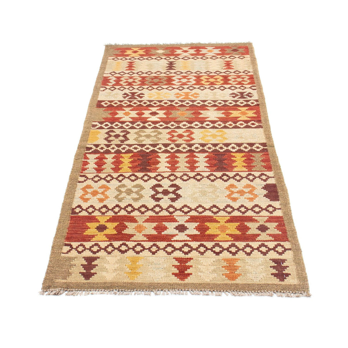 Runner Kelim Rug - Oriental - 194 x 75 cm - multicolored