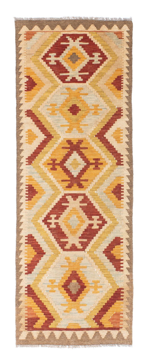 Runner Kelim Rug - Oriental - 197 x 70 cm - beige