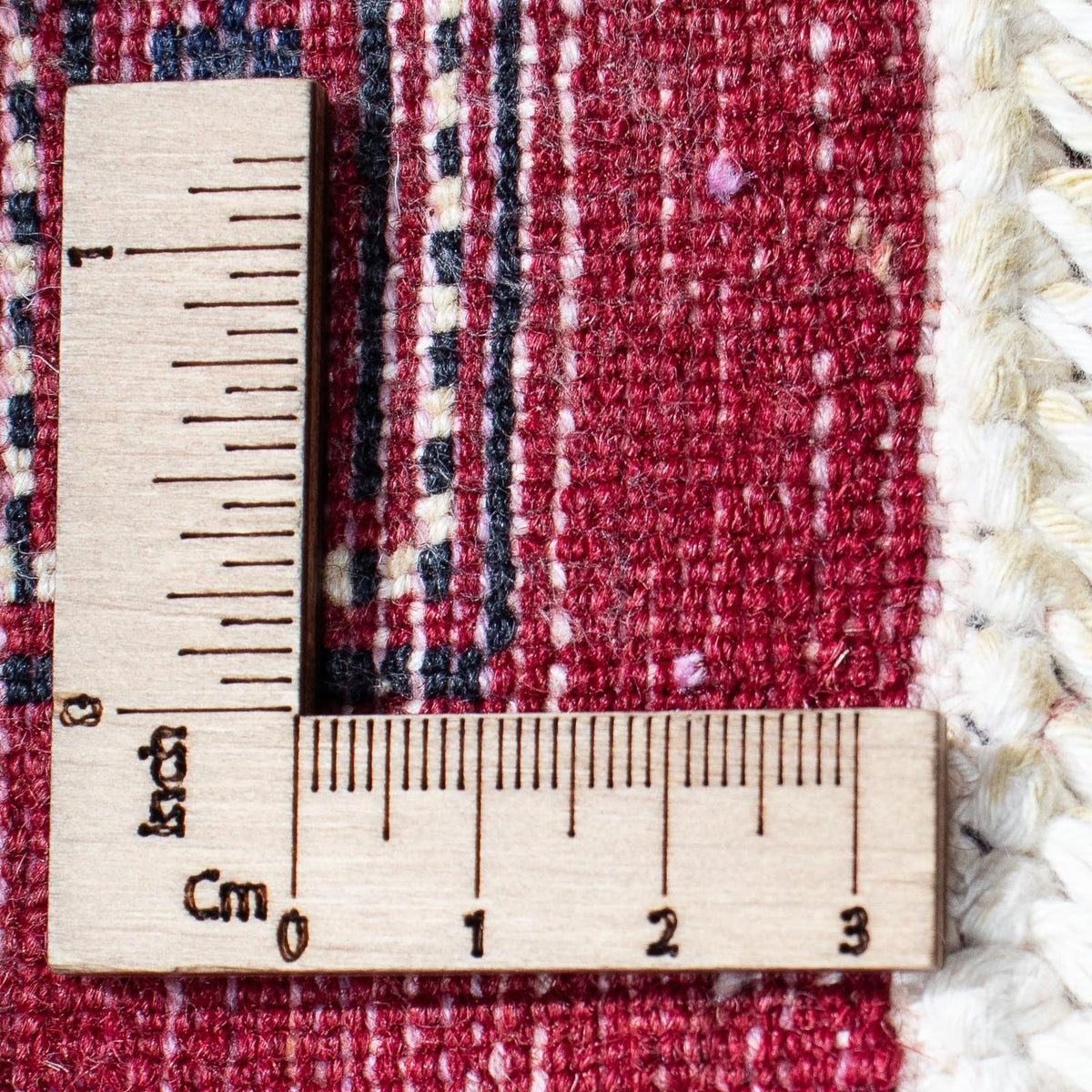 Afghan Rug - Bukhara - 303 x 253 cm - red