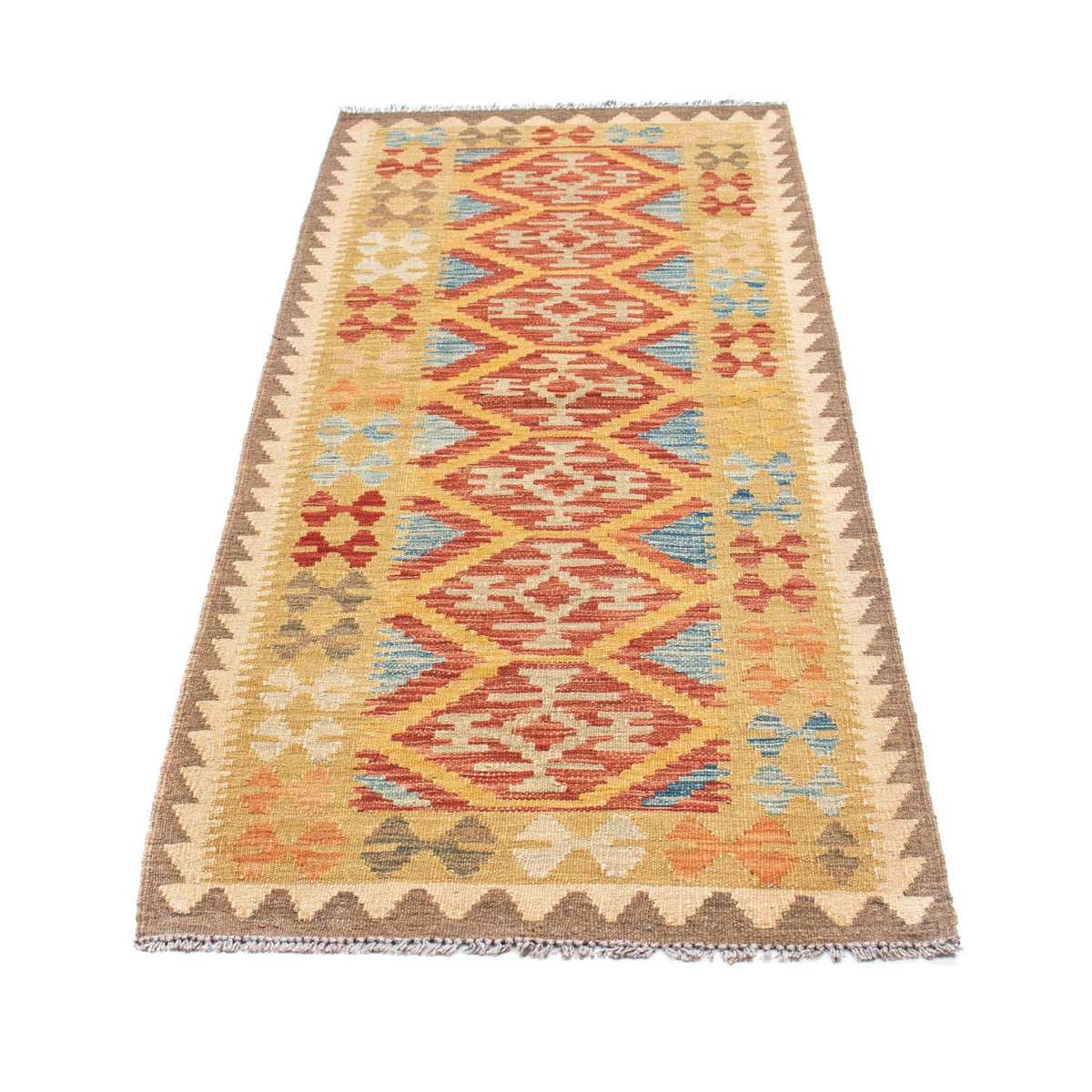 Runner Kelim Rug - Oriental - 189 x 70 cm - multicolored