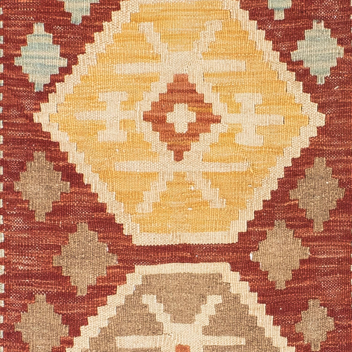 Runner Kelim Rug - Oriental - 203 x 70 cm - beige