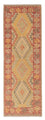 Runner Kelim Rug - Splash - 207 x 66 cm - light red