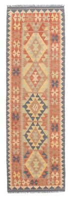 Runner Kelim Rug - Splash - 198 x 60 cm - multicolored