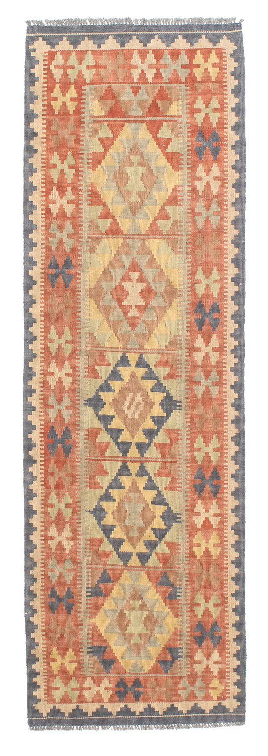 Runner Kelim Rug - Splash - 198 x 60 cm - multicolored