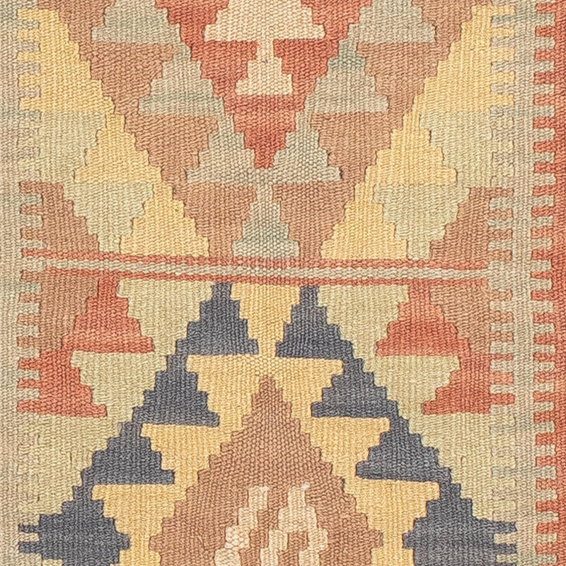 Runner Kelim Rug - Splash - 198 x 60 cm - multicolored