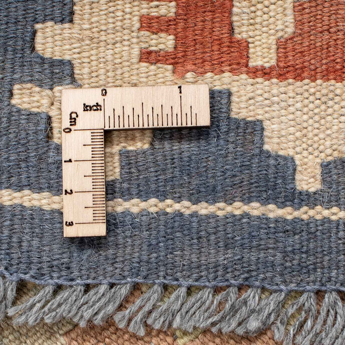 Runner Kelim Rug - Splash - 198 x 60 cm - multicolored