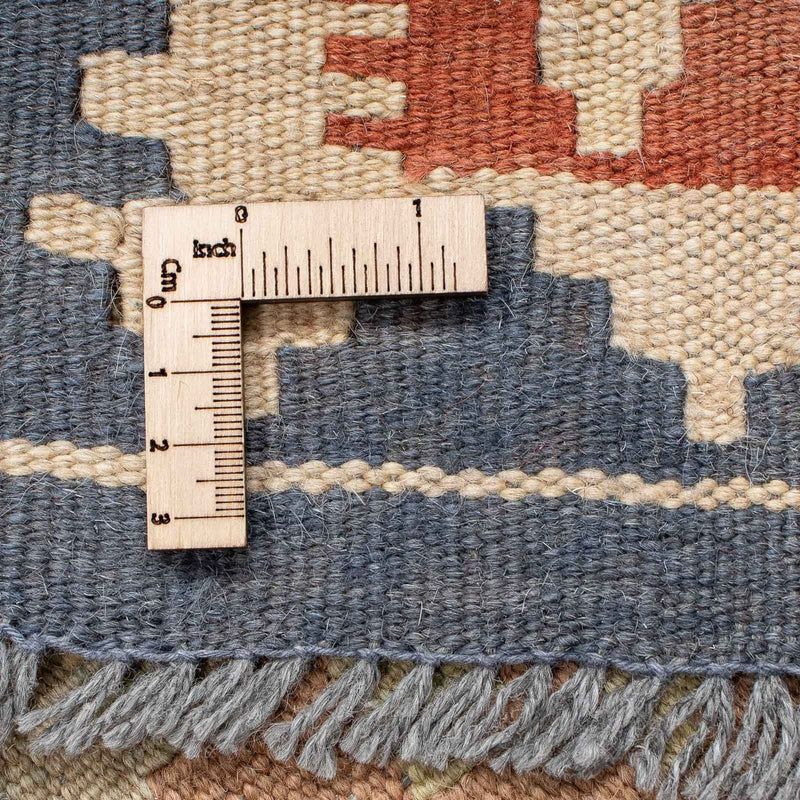 Runner Kelim Rug - Splash - 198 x 60 cm - multicolored