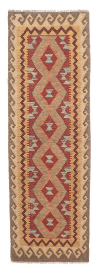 Runner Kelim Rug - Splash - 202 x 64 cm - multicolored