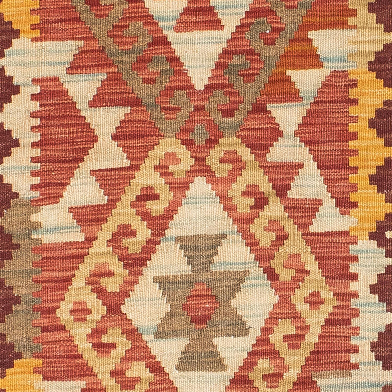 Runner Kelim Rug - Oriental - 199 x 67 cm - light brown