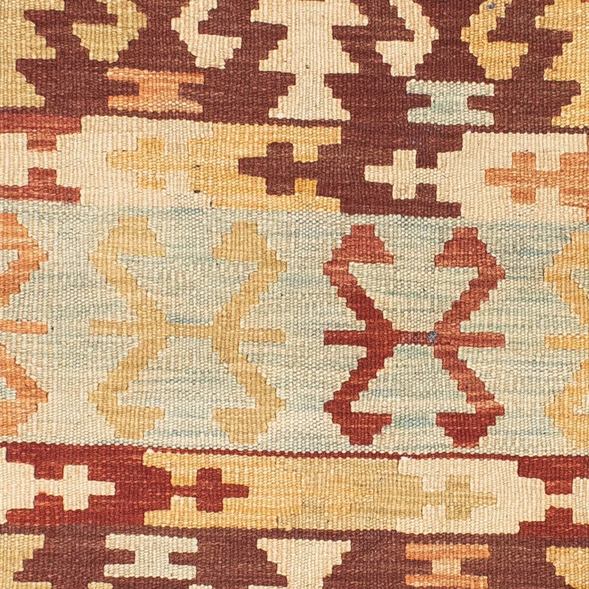 Runner Kelim Rug - Oriental - 209 x 72 cm - multicolored