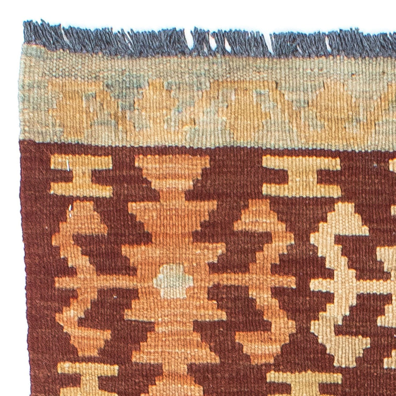 Runner Kelim Rug - Oriental - 209 x 72 cm - multicolored