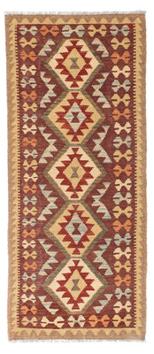 Runner Kelim Rug - Oriental - 192 x 76 cm - brown
