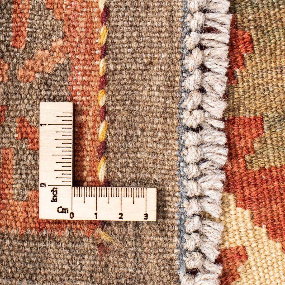 Runner Kelim Rug - Oriental - 204 x 71 cm - beige