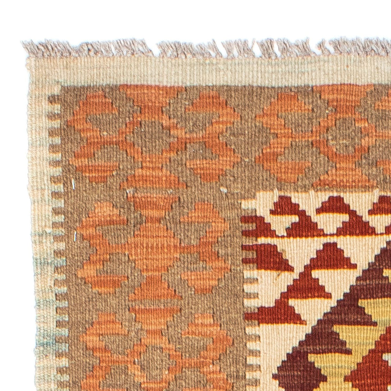 Runner Kelim Rug - Oriental - 199 x 77 cm - beige