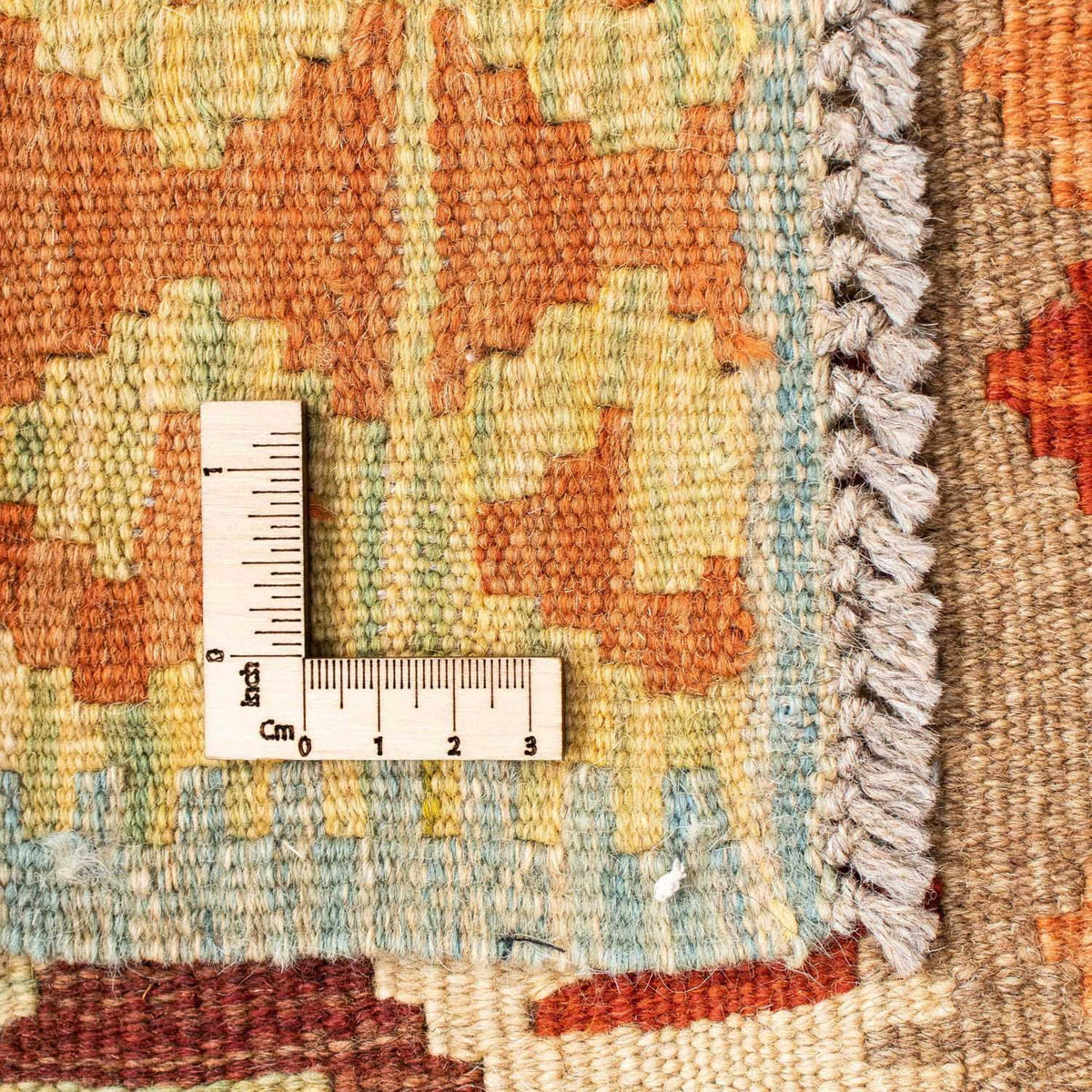 Runner Kelim Rug - Oriental - 199 x 77 cm - beige